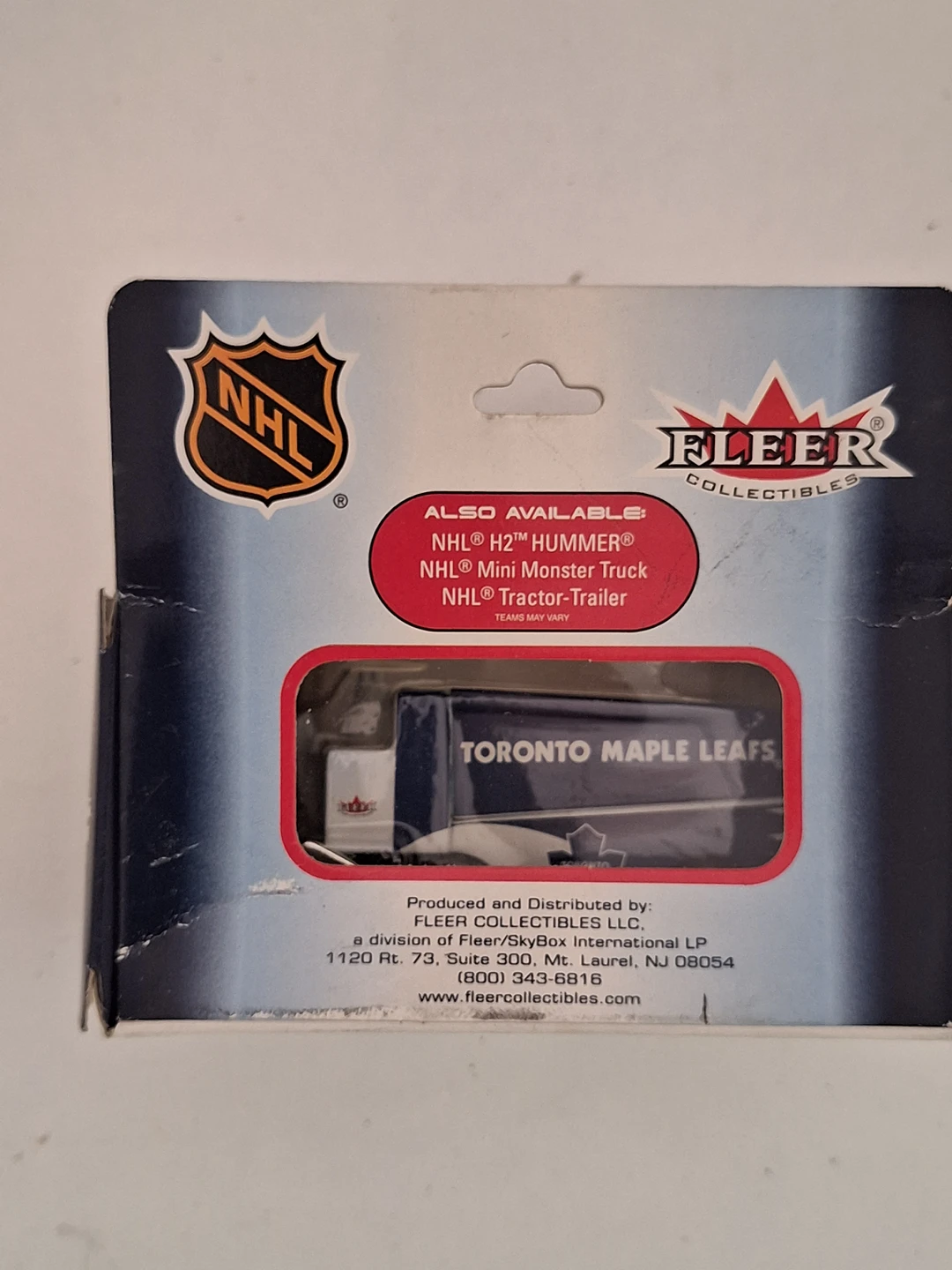 2004 Toronto Maple Leafs Fleer Die Cast Zamboni image indicator(3)