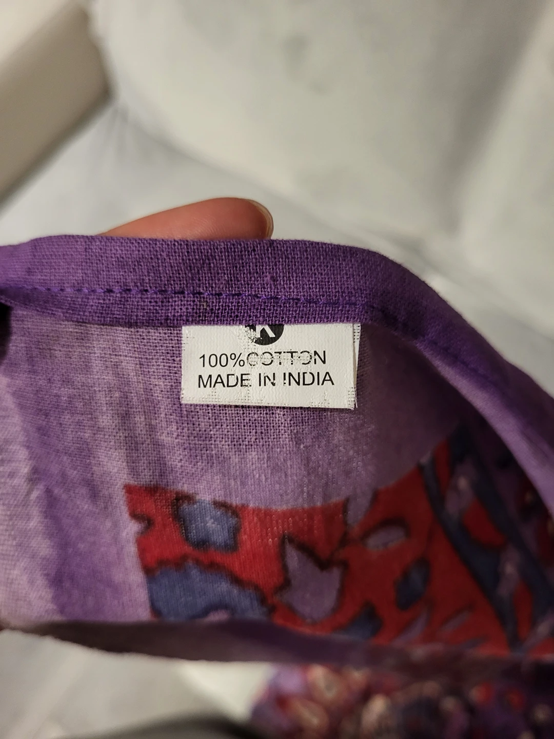 Large Purple Mandala Tapestry image indicator(4)