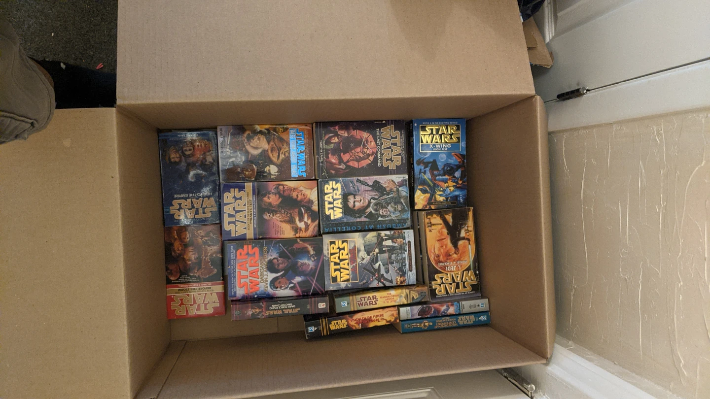 Star Wars novels thumbnail