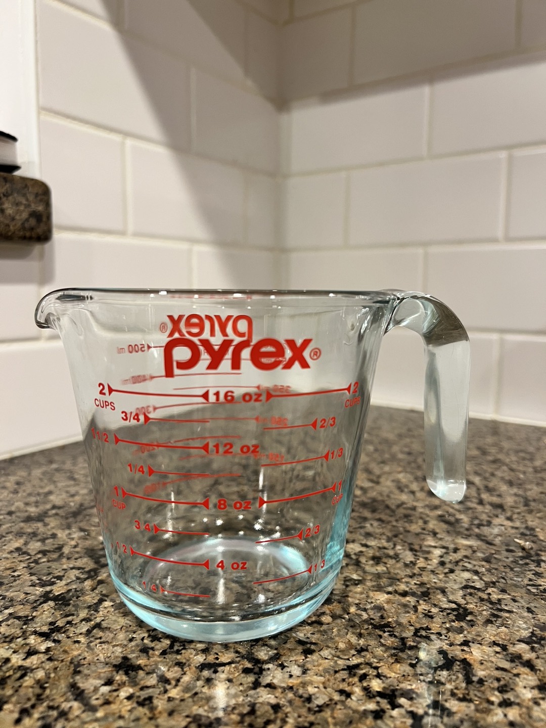 Glass Pyrex 16oz Measuring Cup - photo 2