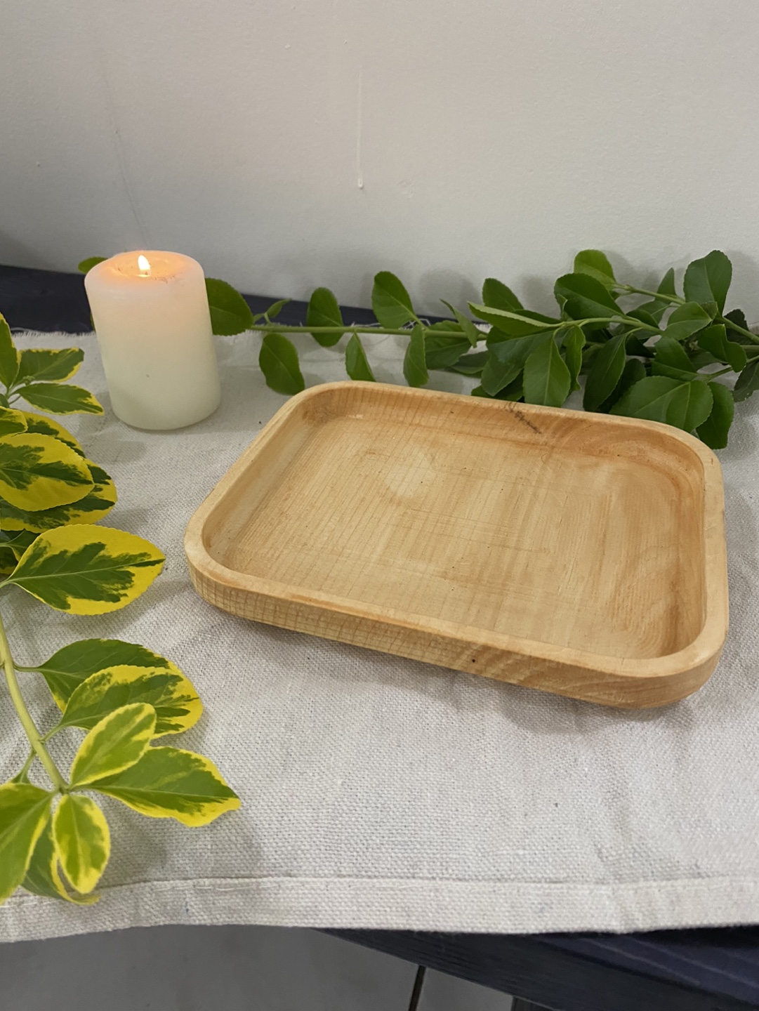 Wooden tray