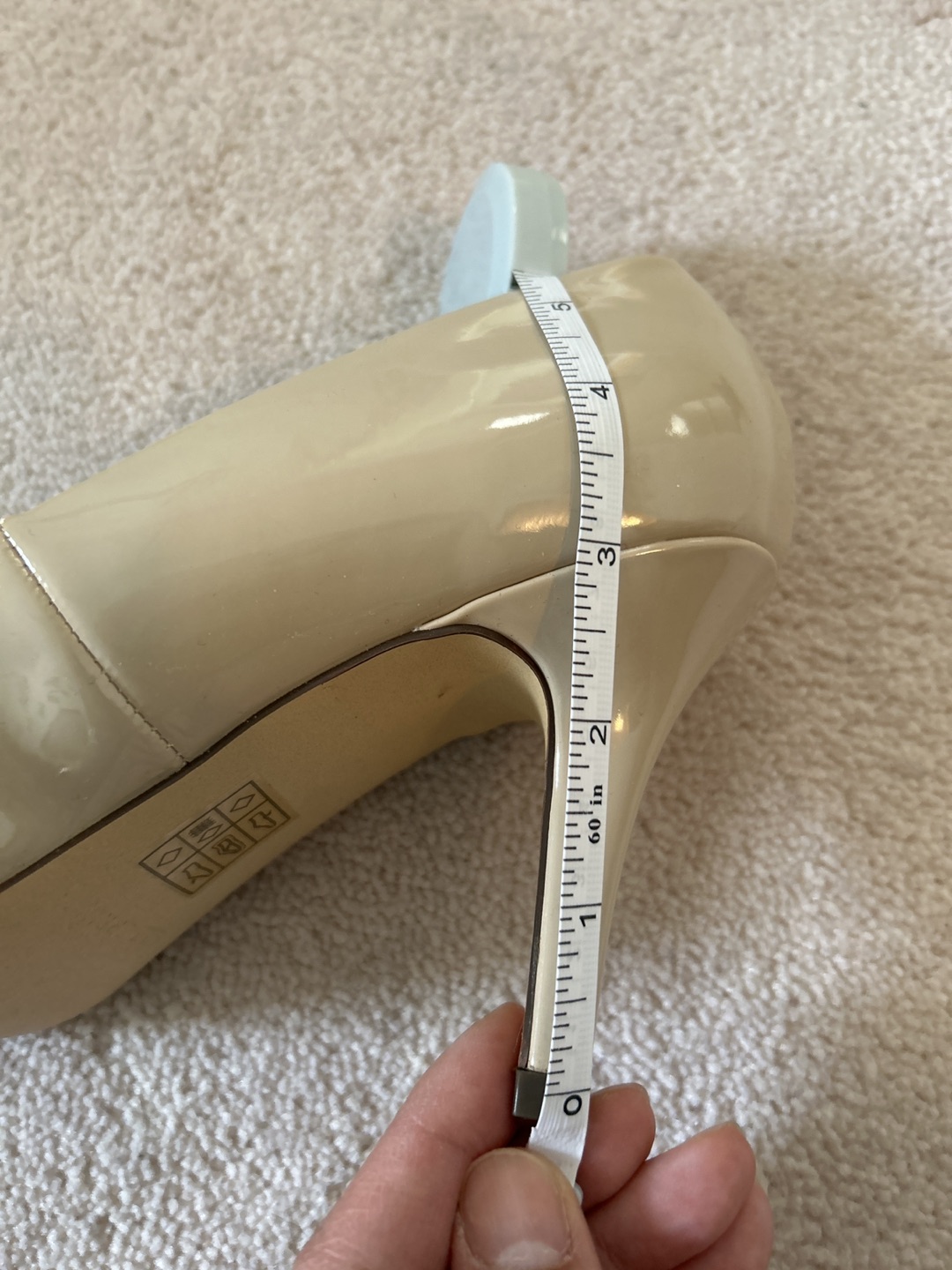 Nude heels - photo 4
