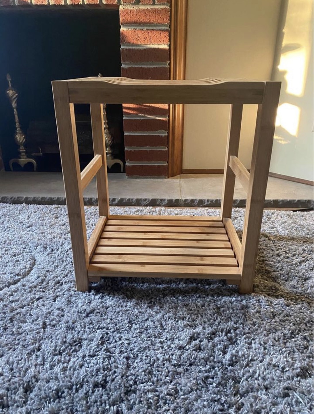 cool wooden stool