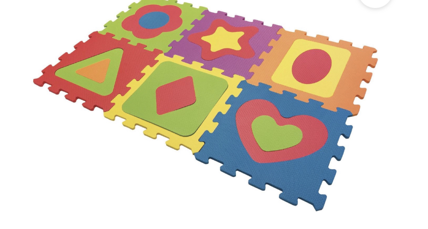 Foam shapes puzzle mat - photo 2