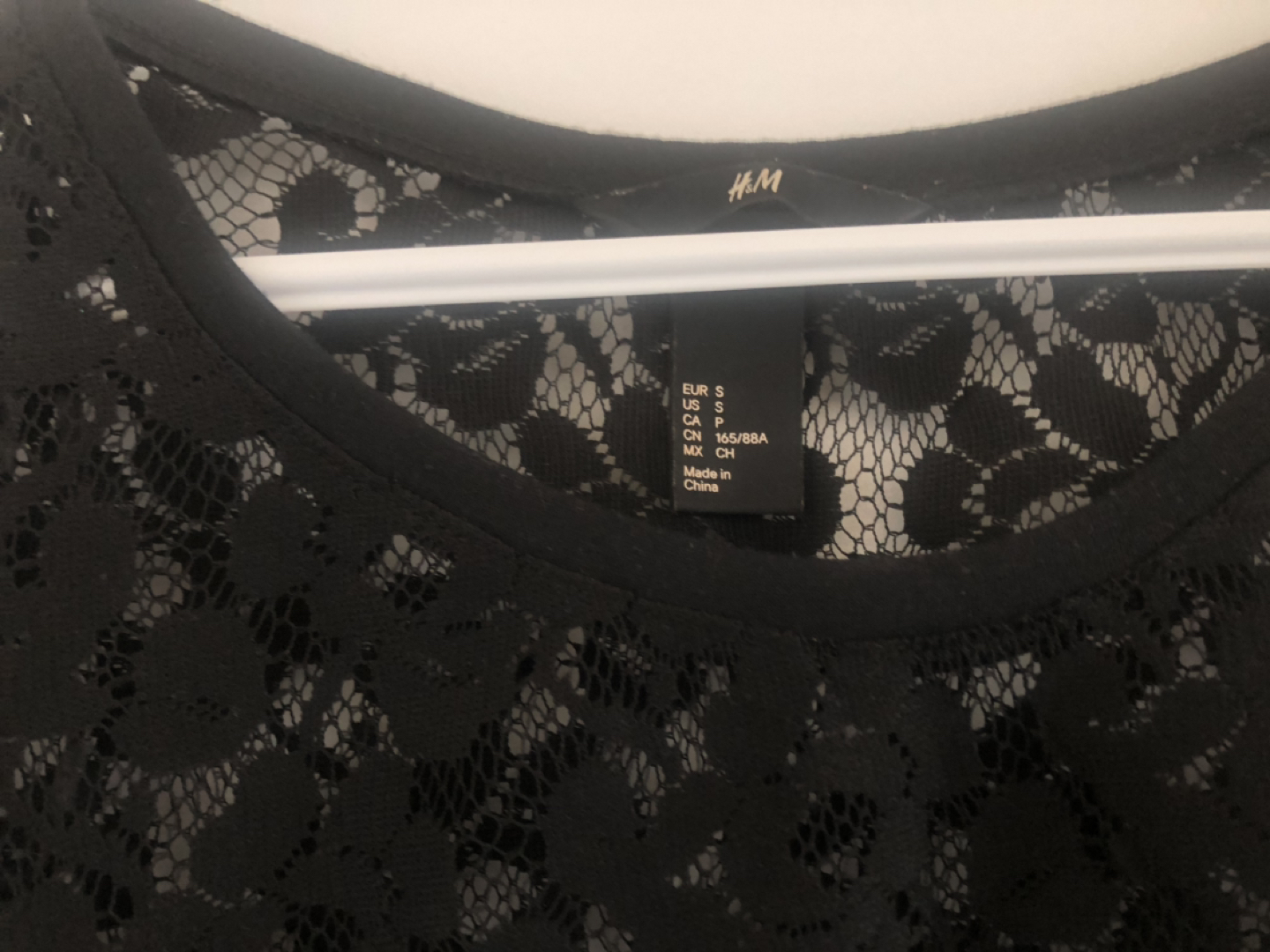 Black lace overlay top - photo 2