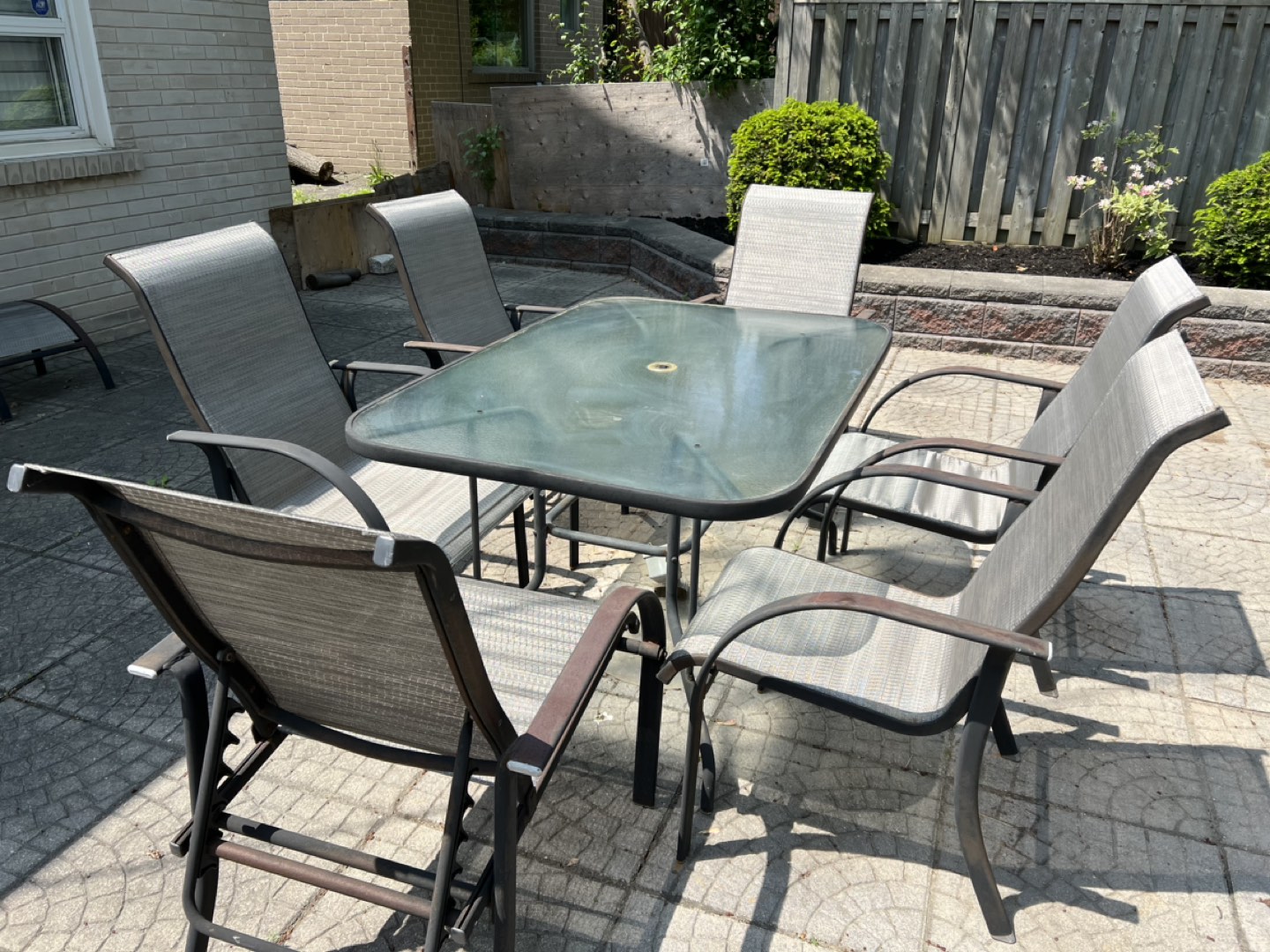 Patio furniture set