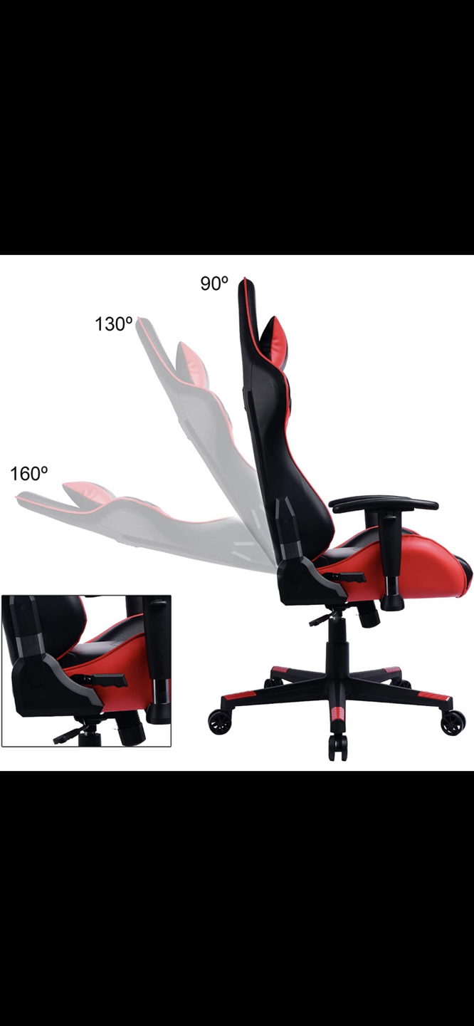 Merax Ergonomic Gaming/office chair with Back & neck Support. - photo 5