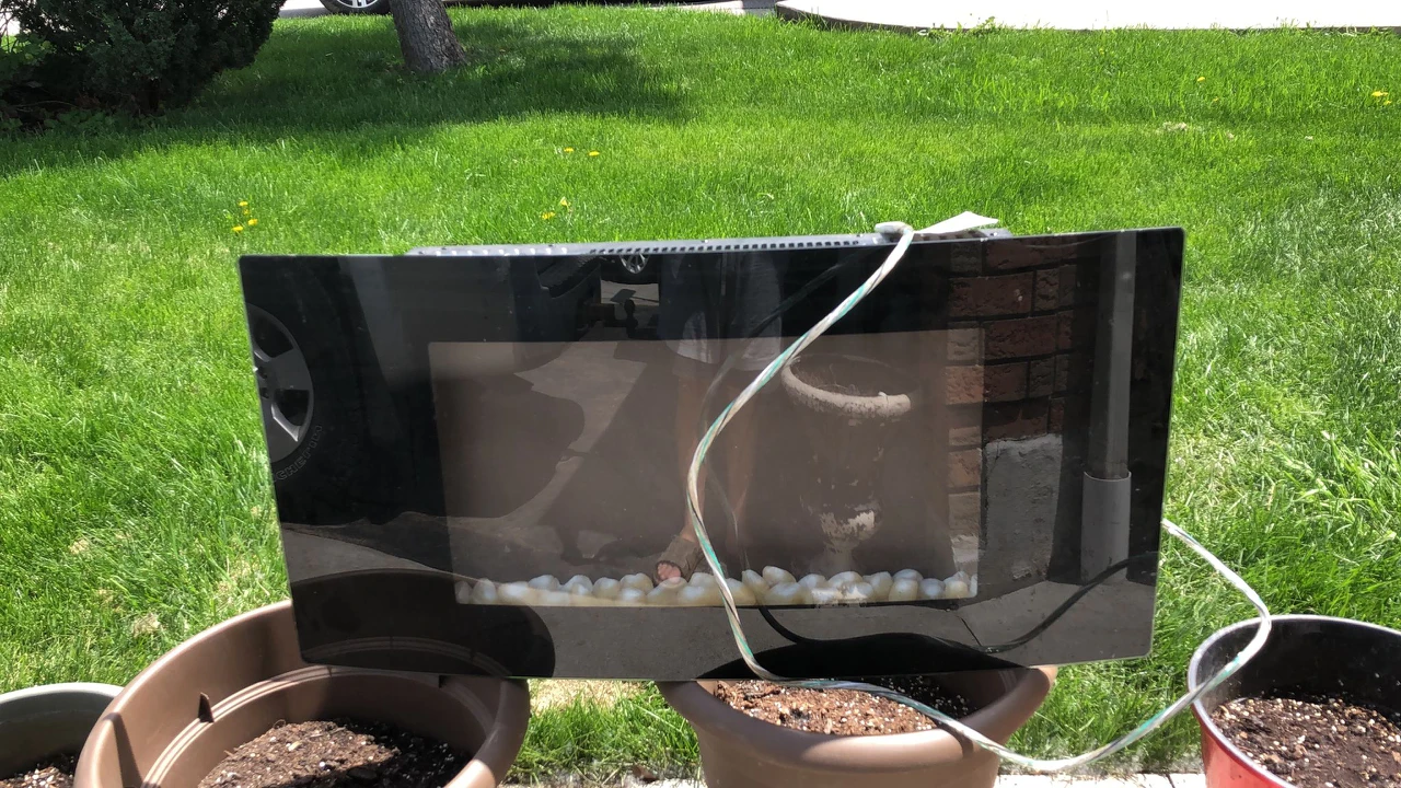 electric fireplace - photo 4