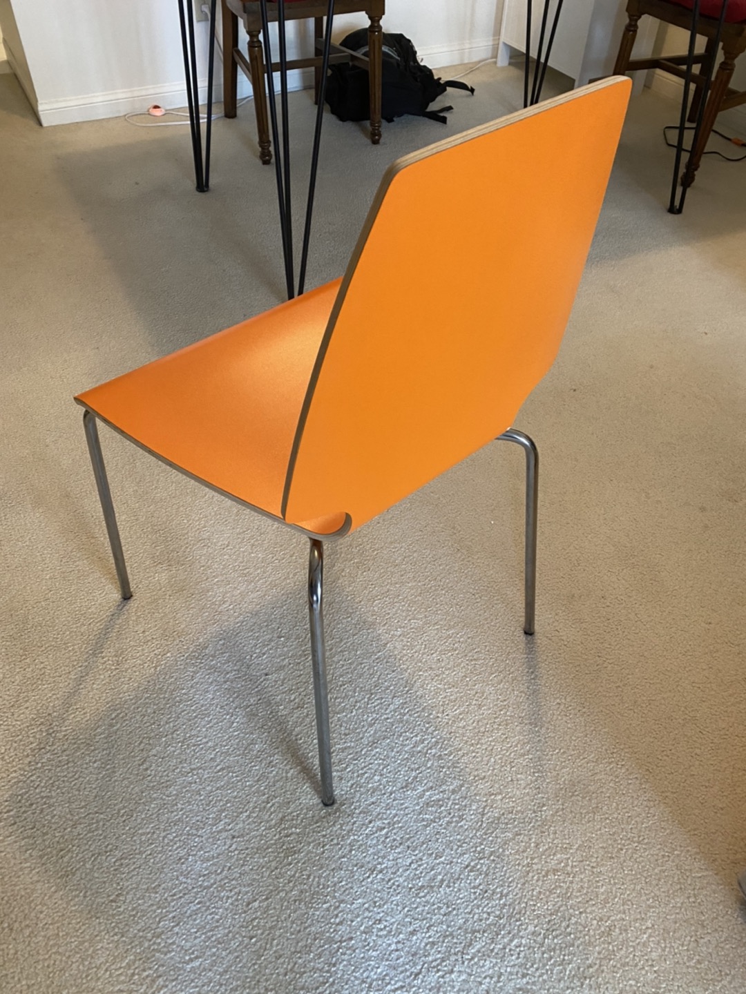 Lovely chair in tangerine 🍊 - photo 2