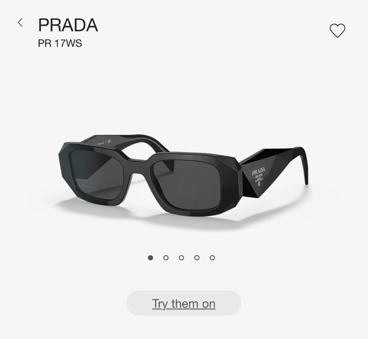 Prada Sunglasses PR17WS - photo 3