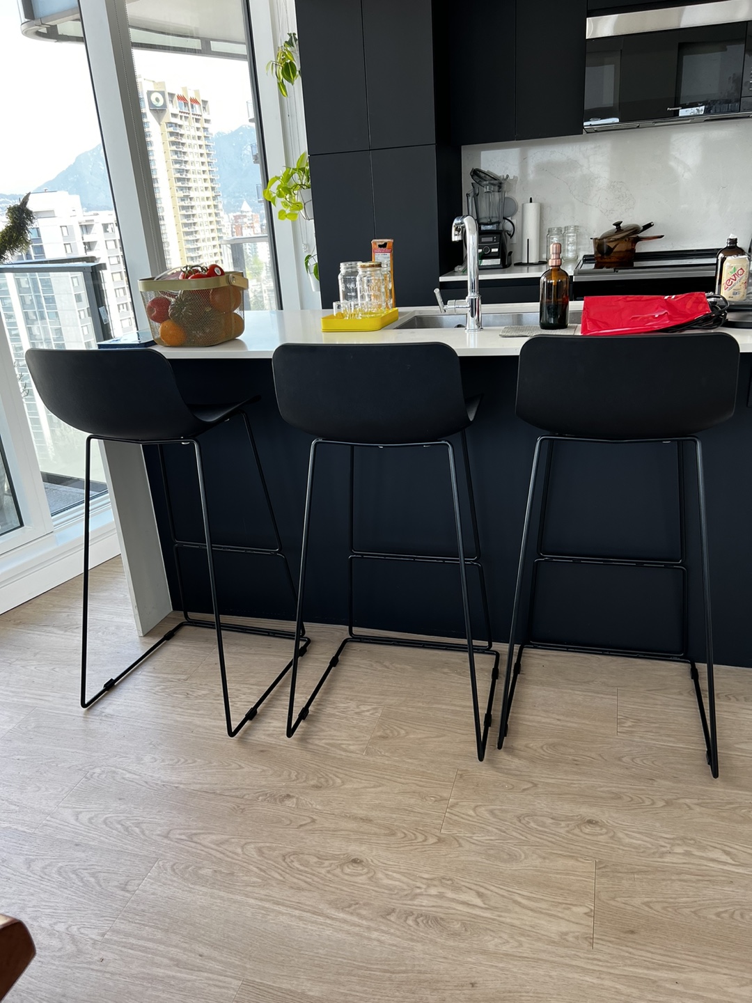 [Set of 3] NEW Article Anco Bar Stools thumbnail