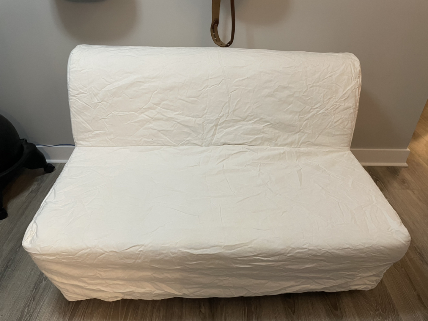 Perfect condition double IKEA sofa bed with cover