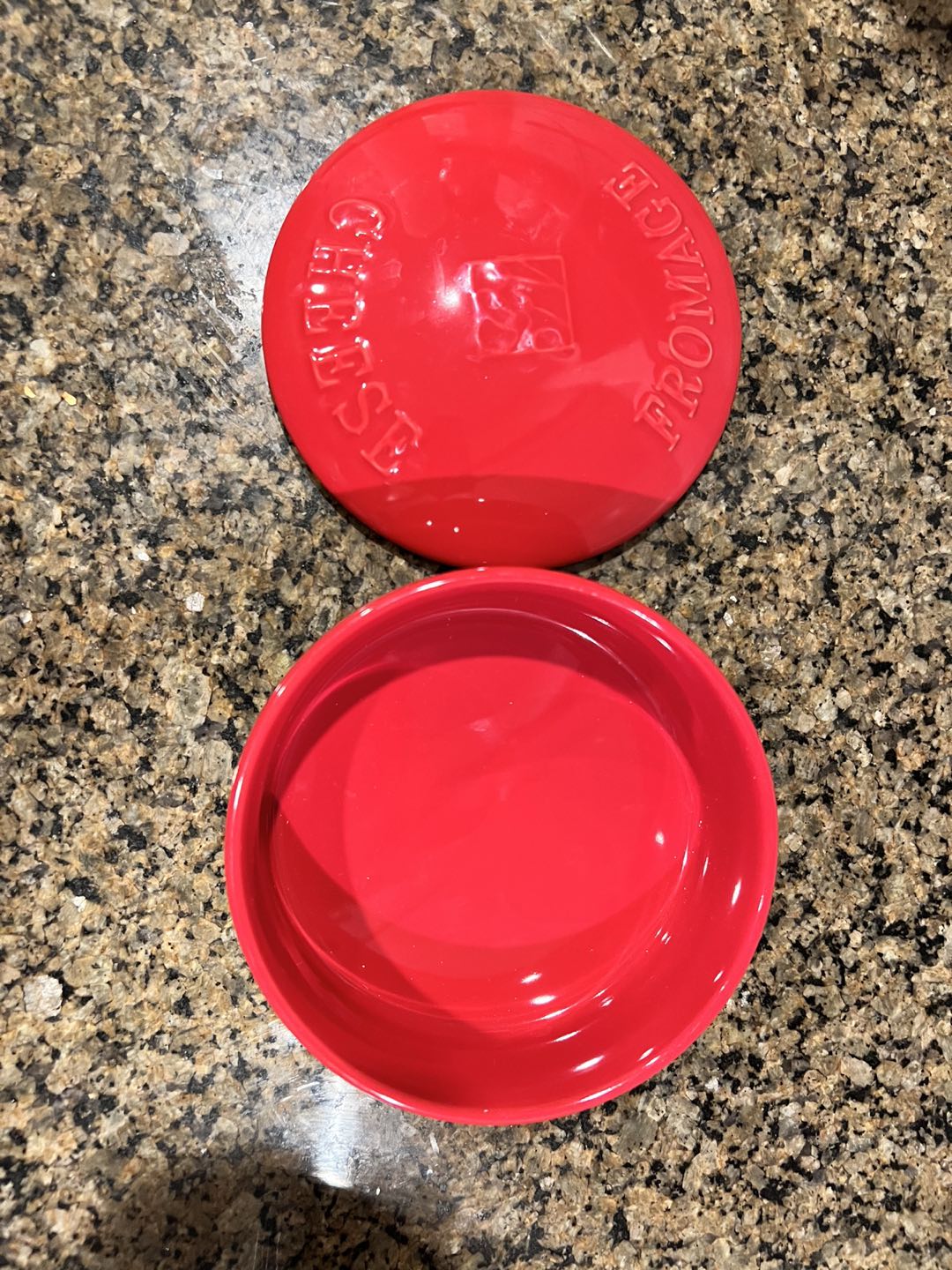 Brie/Camembert Baker Set in Red - photo 5