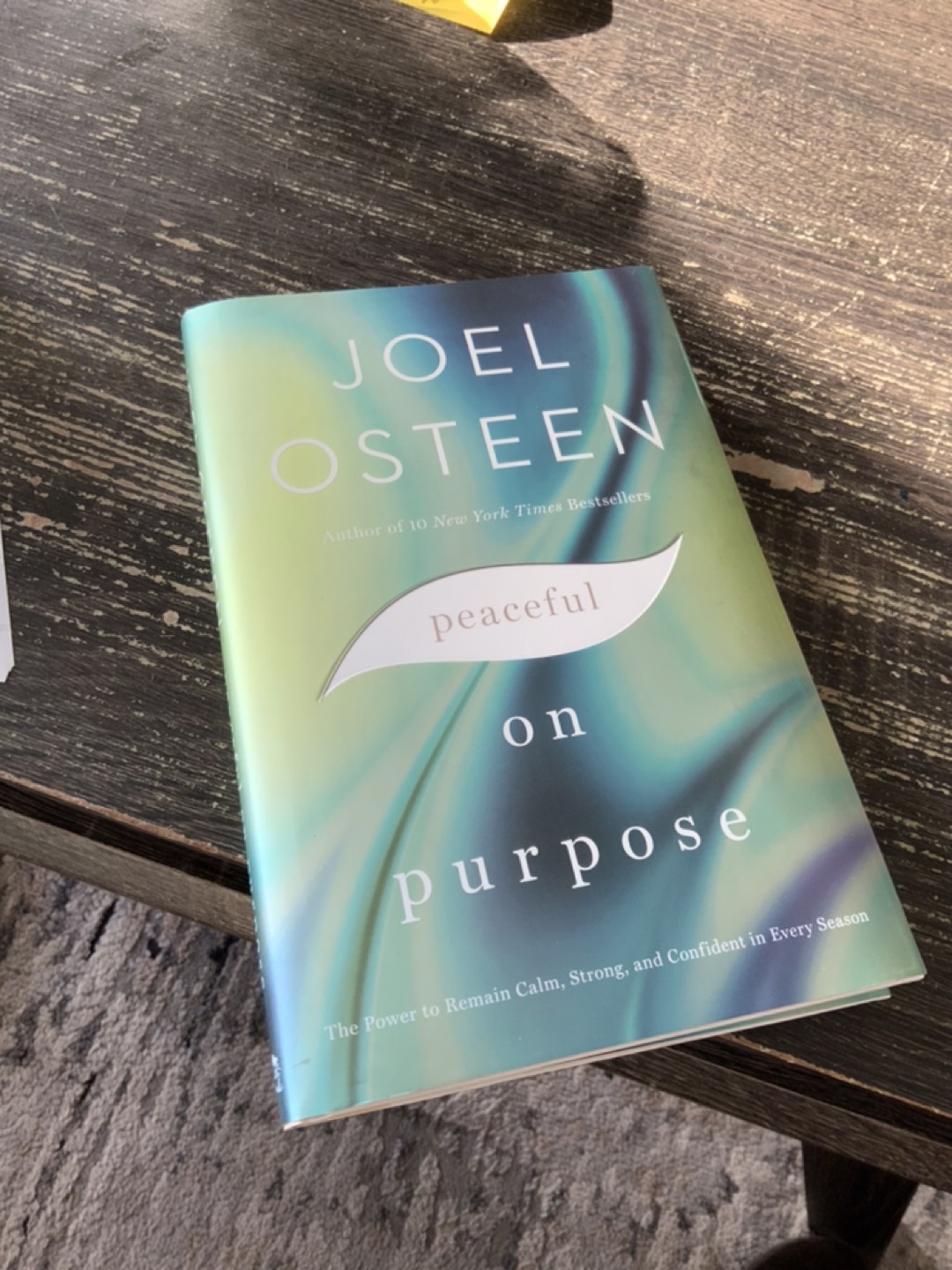 Joel Osteen Book, Peaceful on Purpose ⬆️ thumbnail