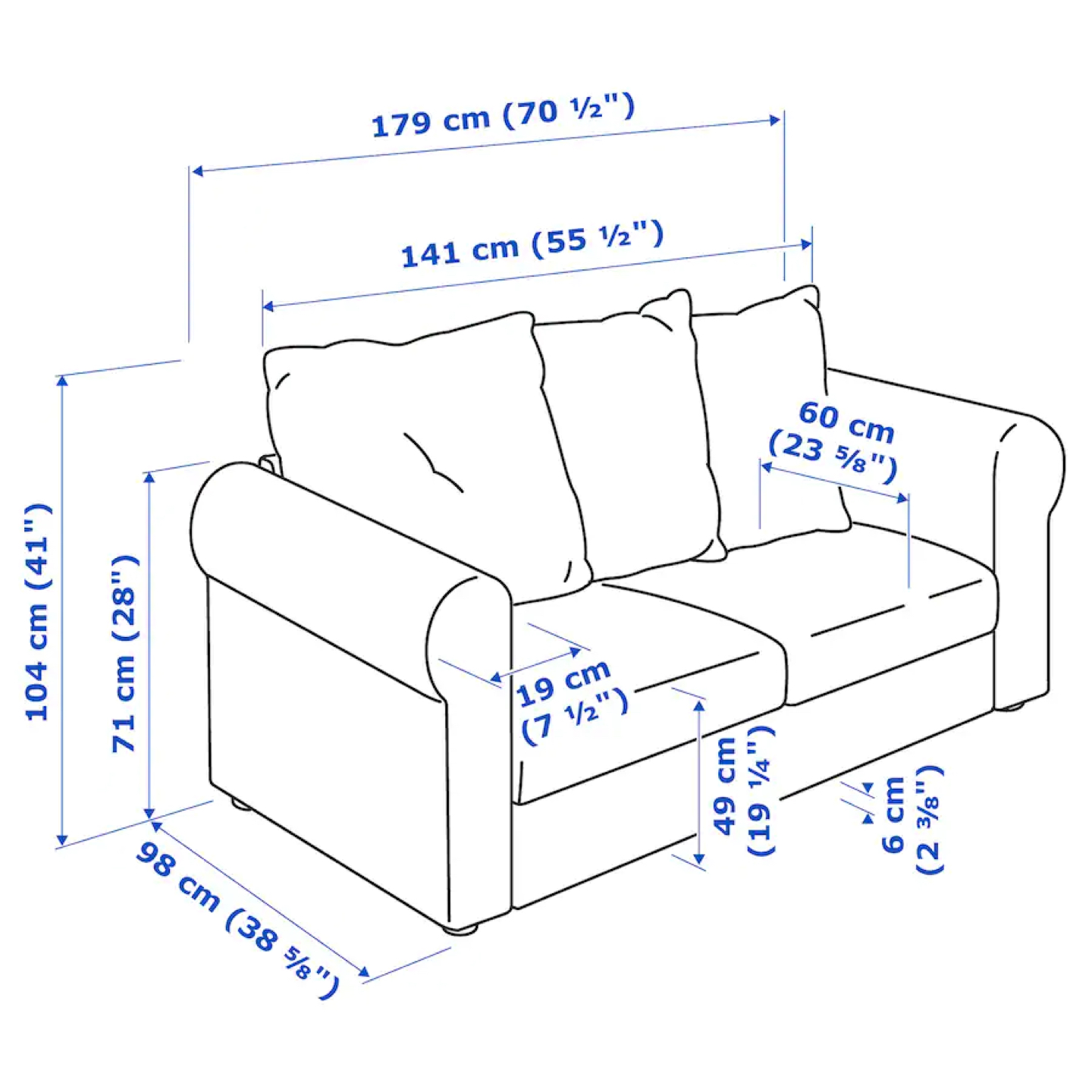 Loveseat, sofa - photo 3