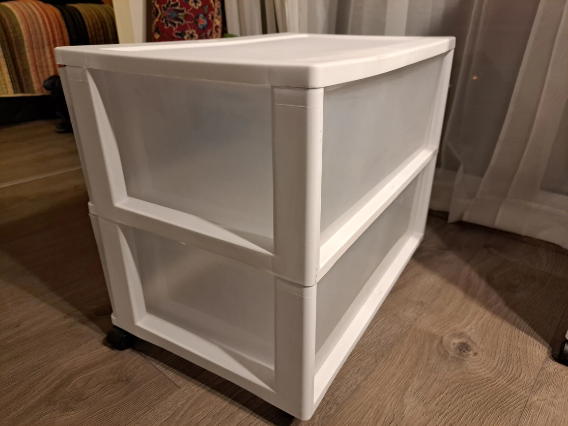 Sterilite wide rolling drawer carts for sale - photo 4
