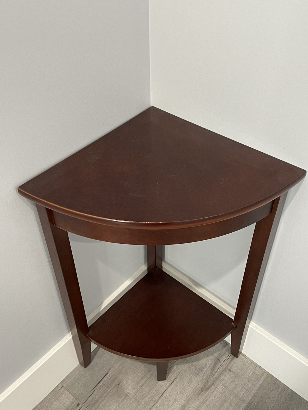Maple wood corner table - photo 4