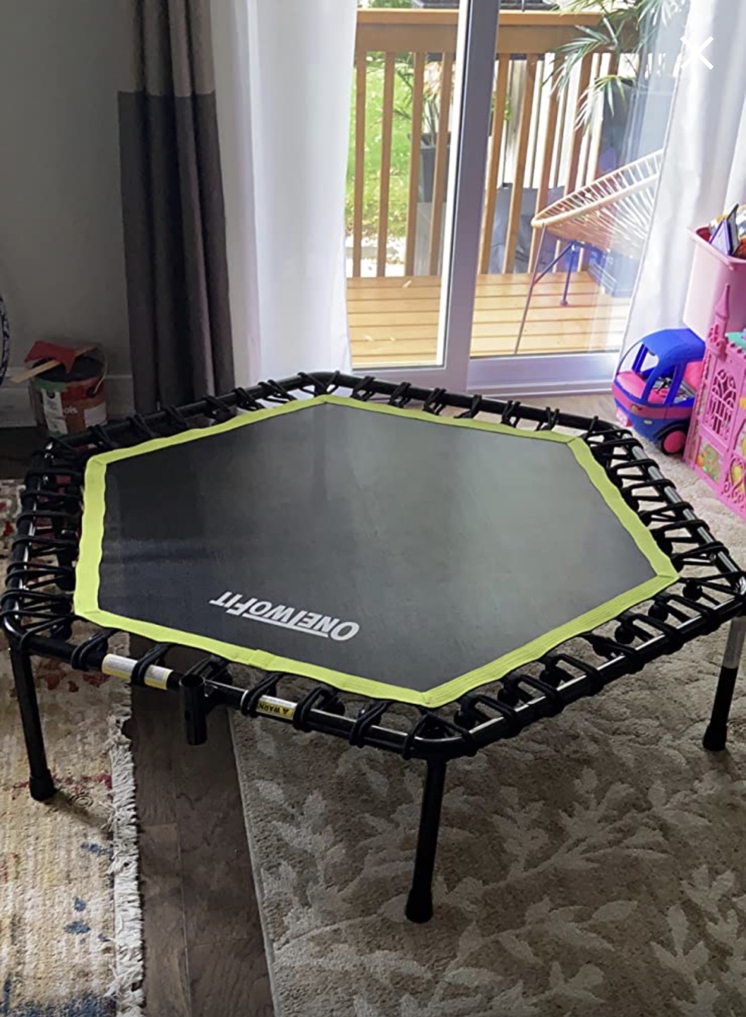 Trampoline with Adjustable Handle Bar - photo 3