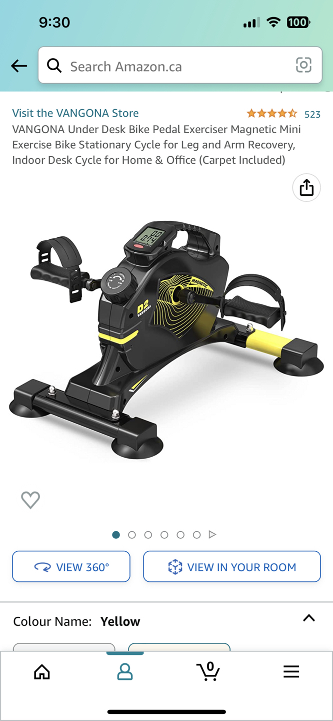 Vangona Under Desk exercise bike - photo 2