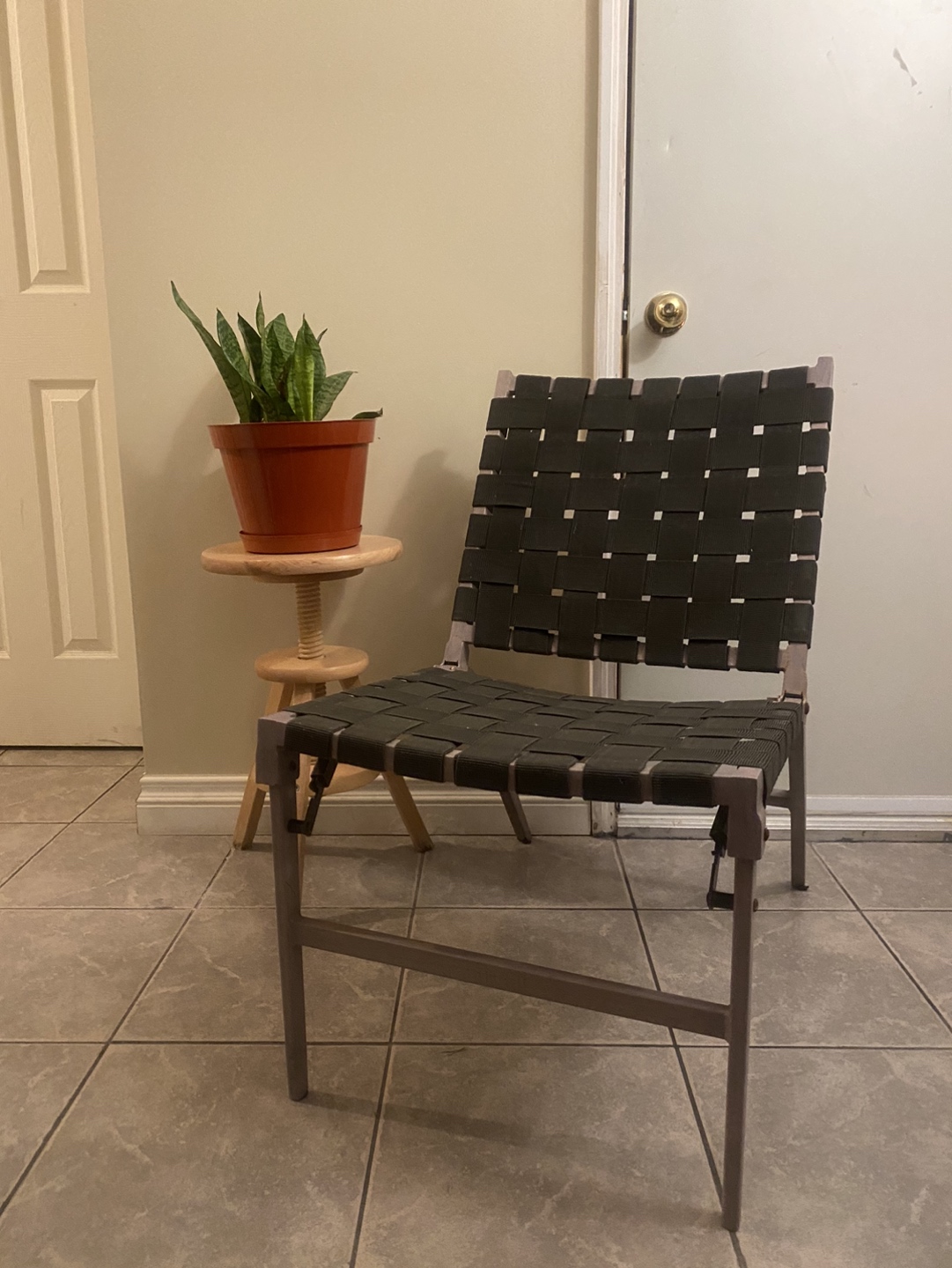 METAL CHAIR FOLDABLE OUTDOOR / INDOOR (TWO) thumbnail