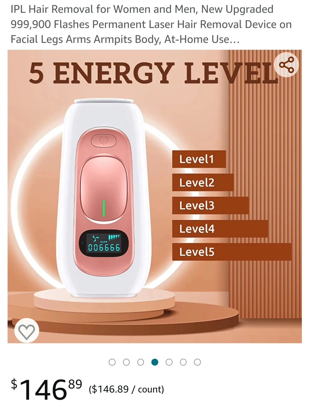 IPL Hair Removal for Women and Men, New Upgraded image indicator(4)