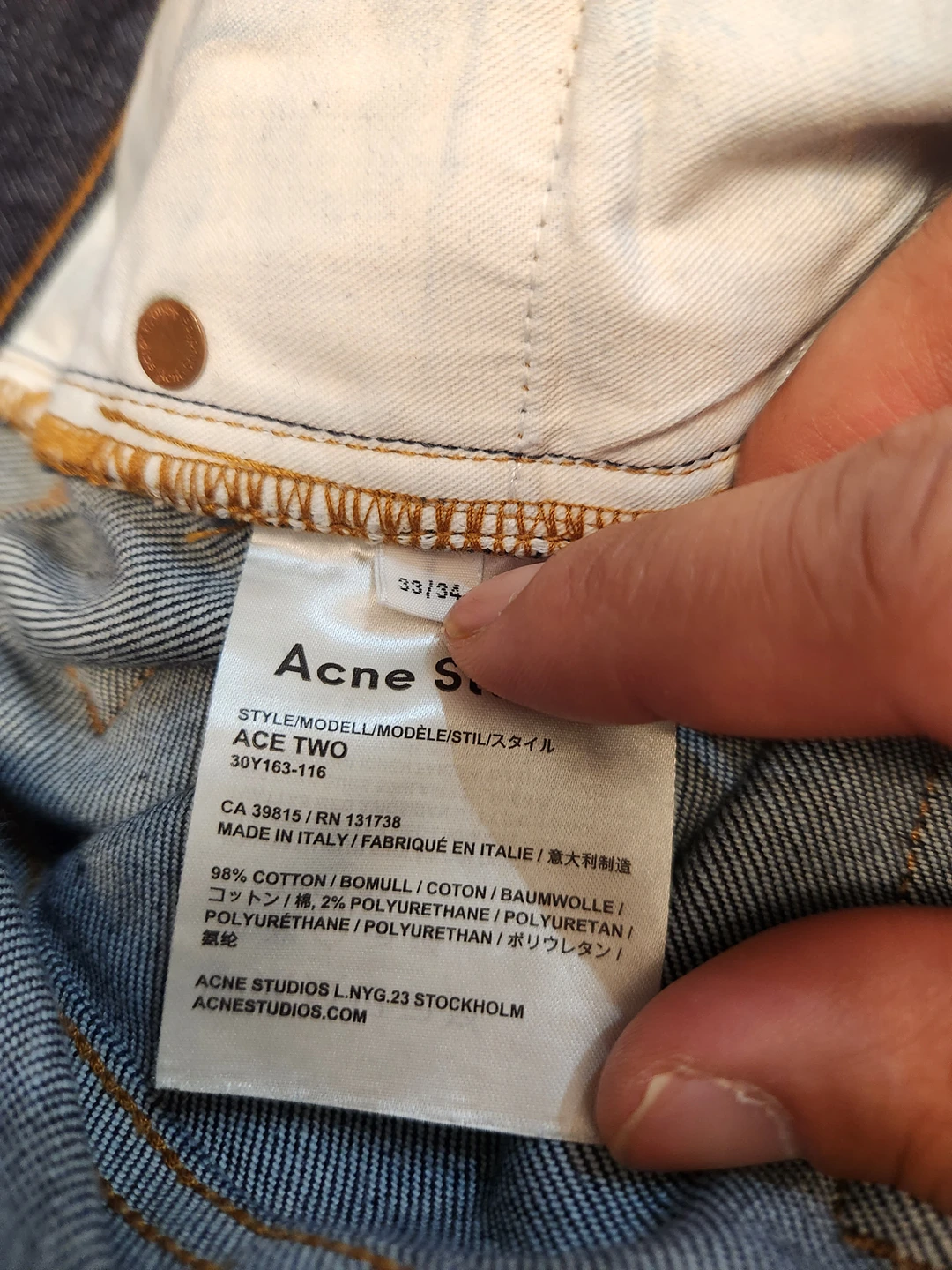 acne studios jeans - photo 4