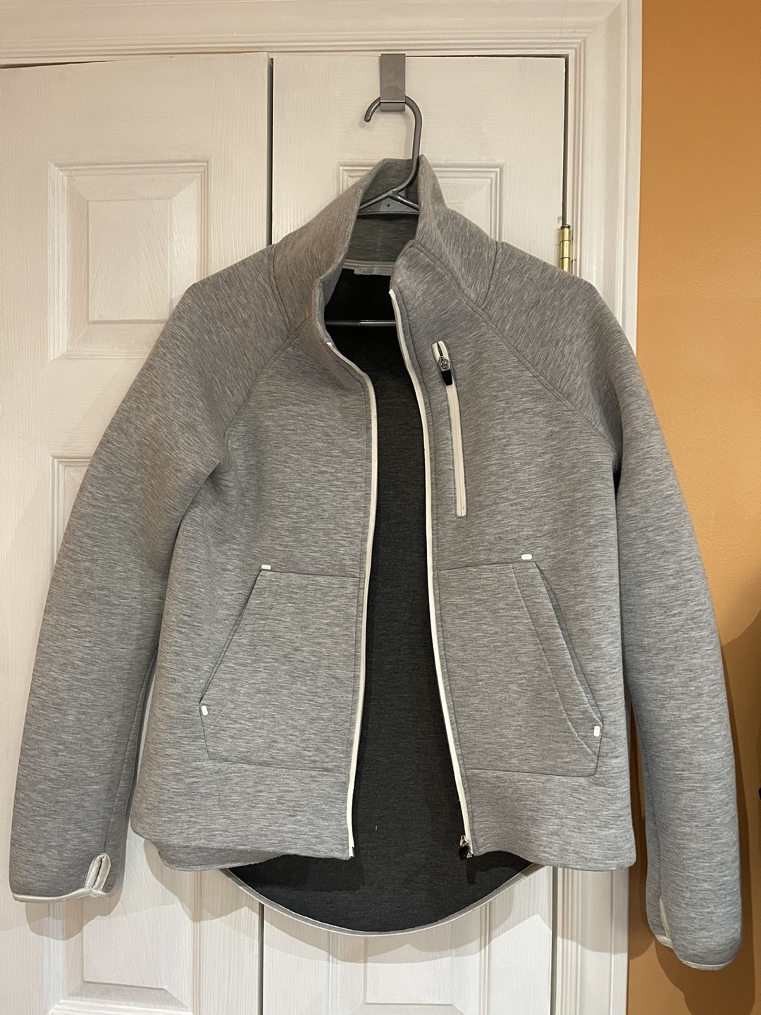 Zara grey jacket thumbnail