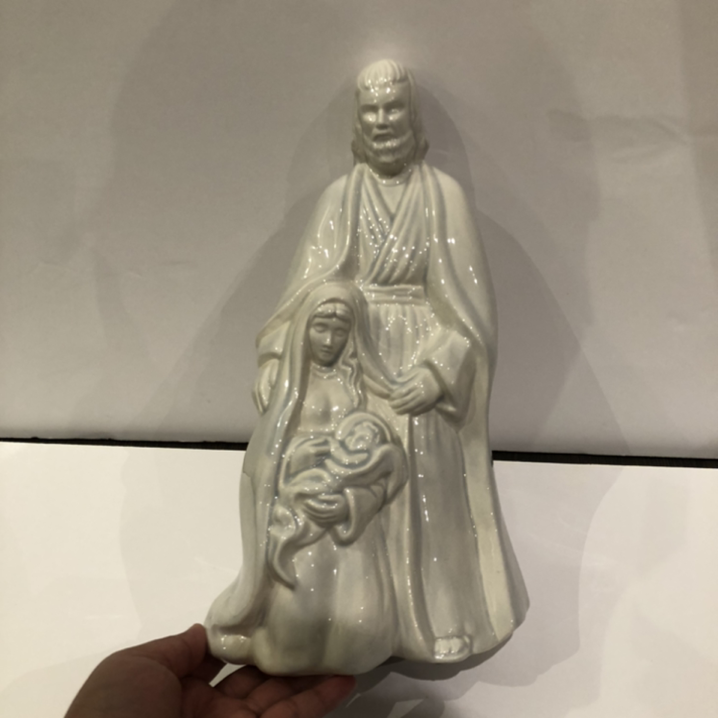 Holy Family Ceramic Standing Figure - photo 3