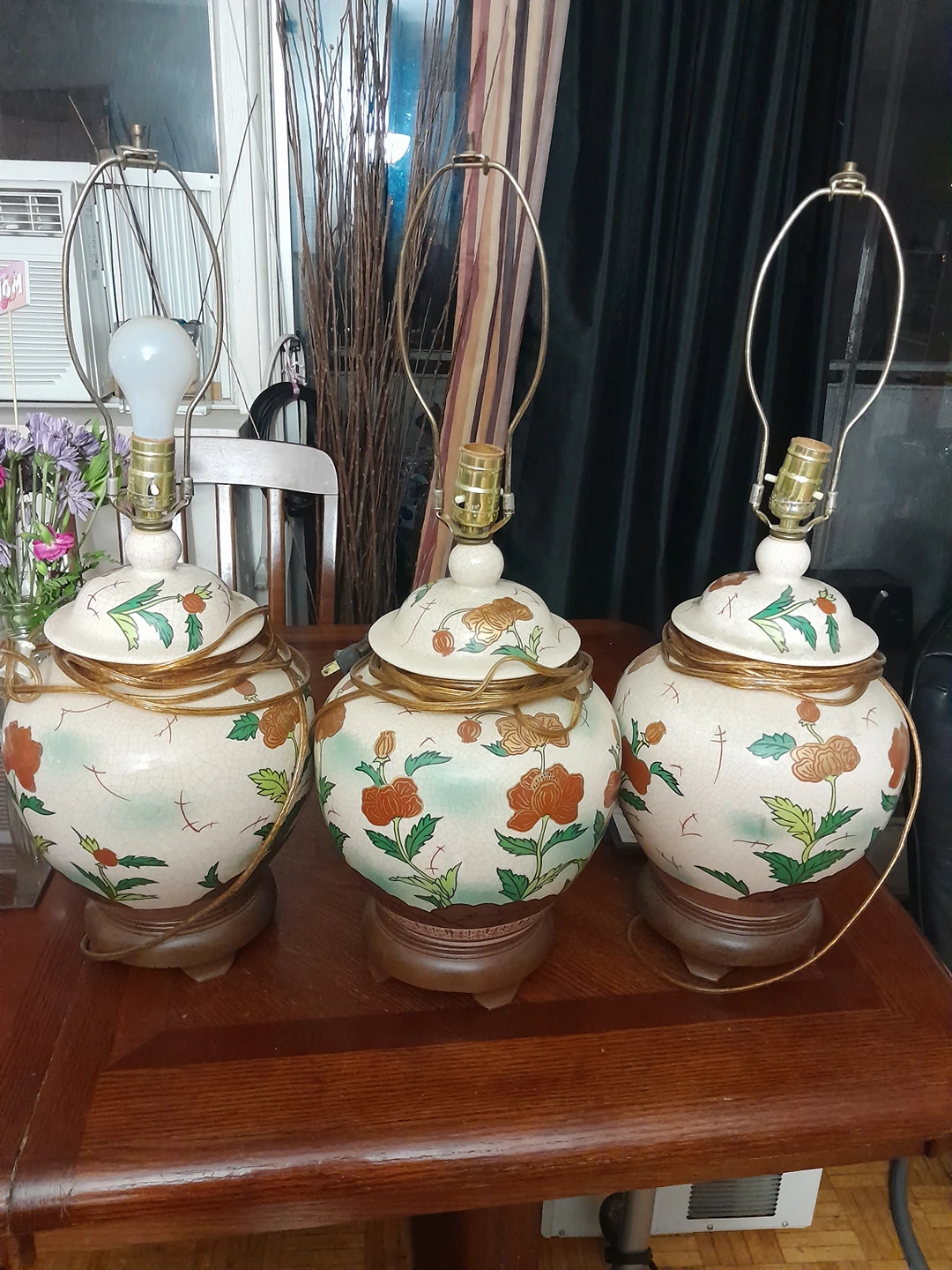 3 sets lamps