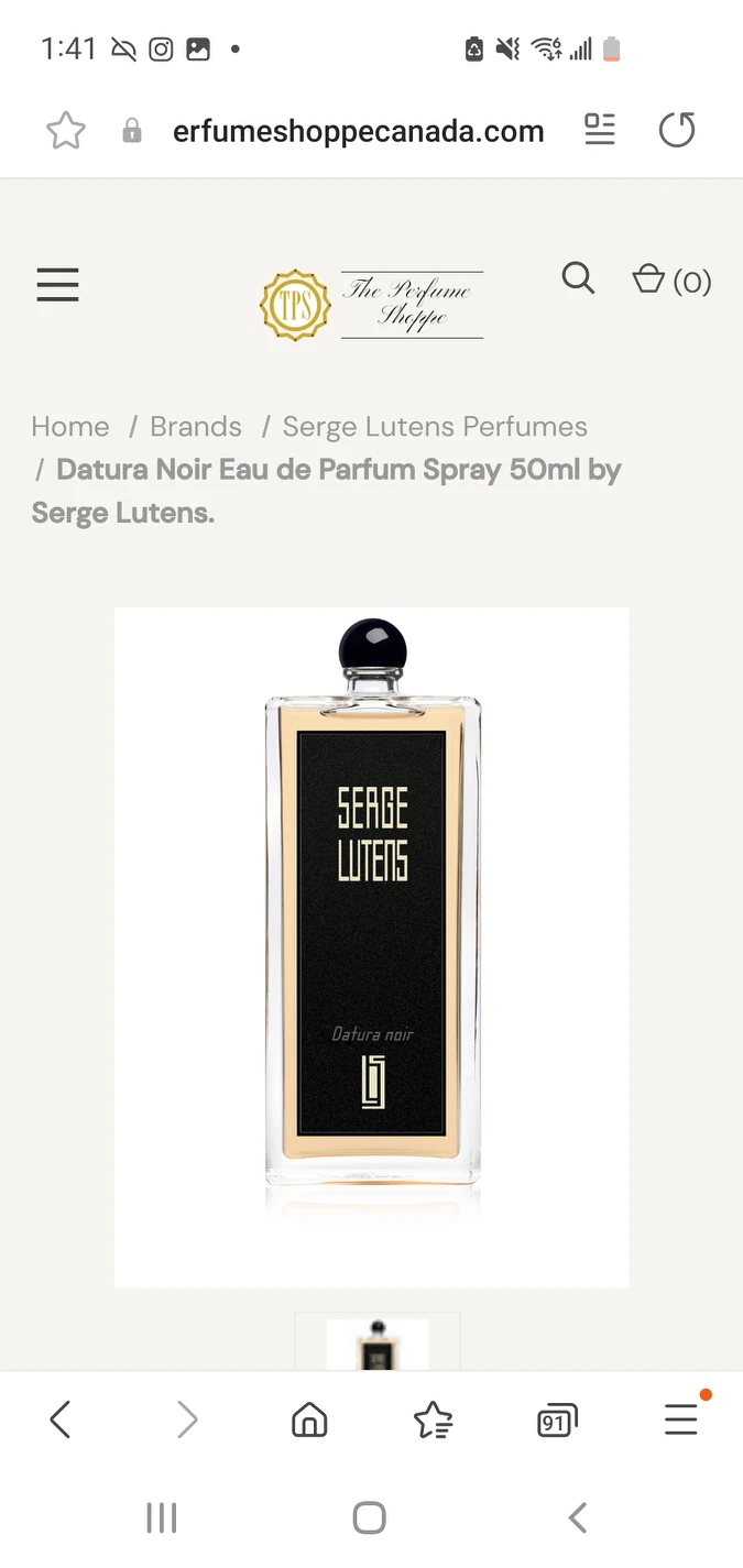 Datura Noir 50 ml - Serge Lutens