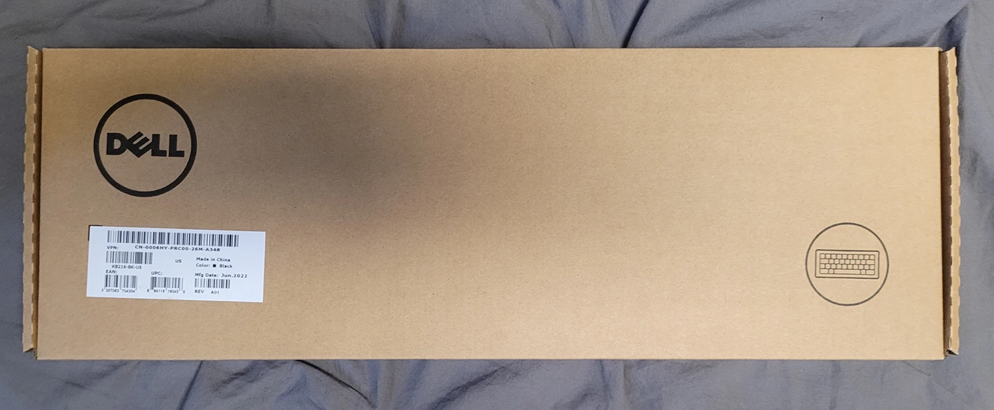 Dell Wired Keyboard KB216 Black
- NEW - photo 3