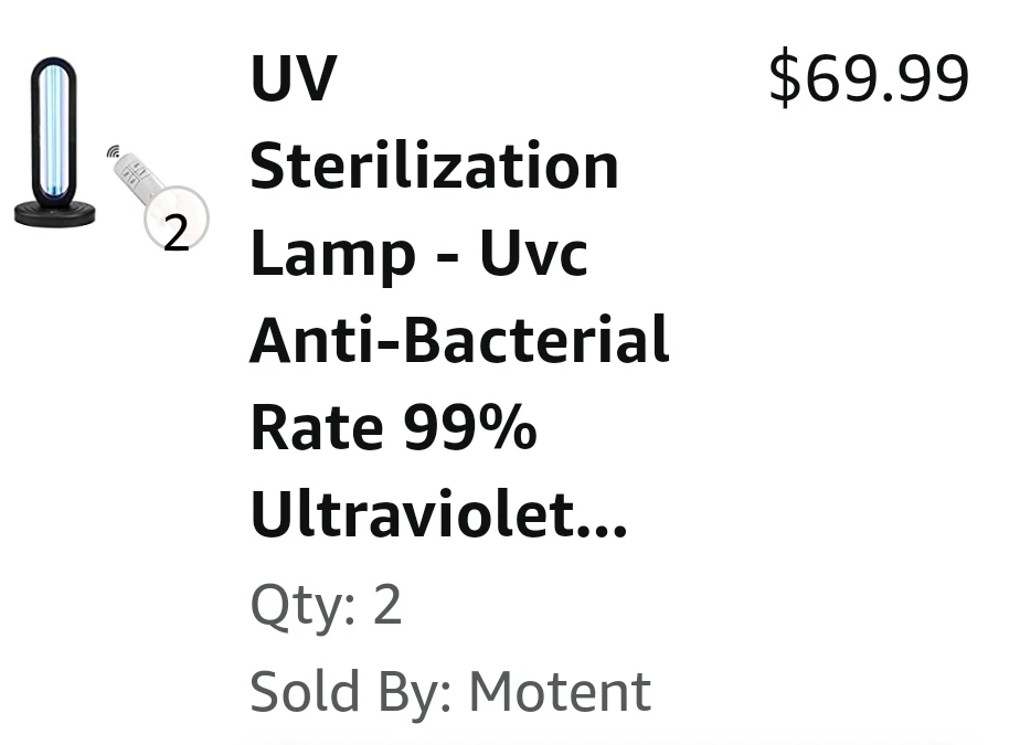 UV lamp - photo 3