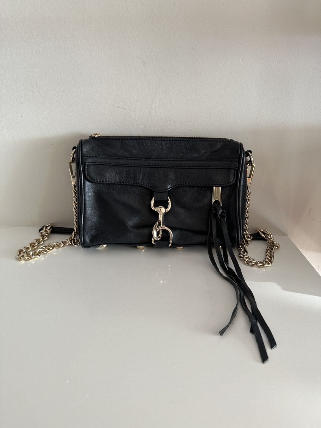 Rebecca Minkoff Leather MAC Crossbody Bag thumbnail