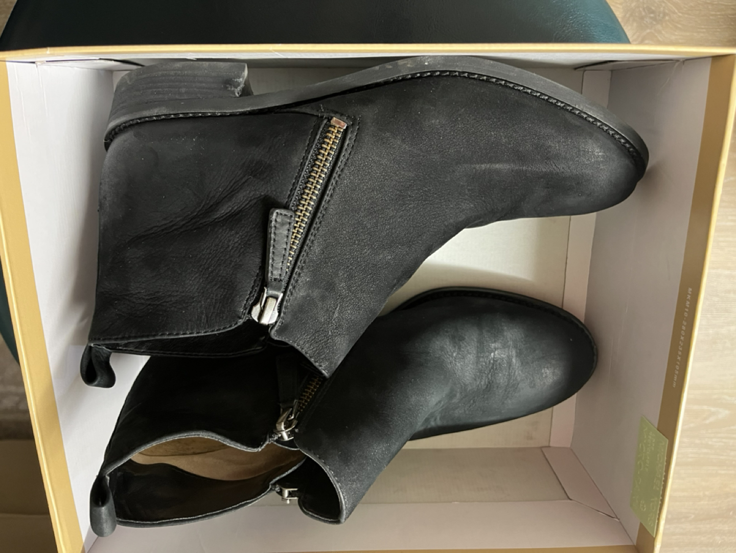 MK Leather Ankle Boots