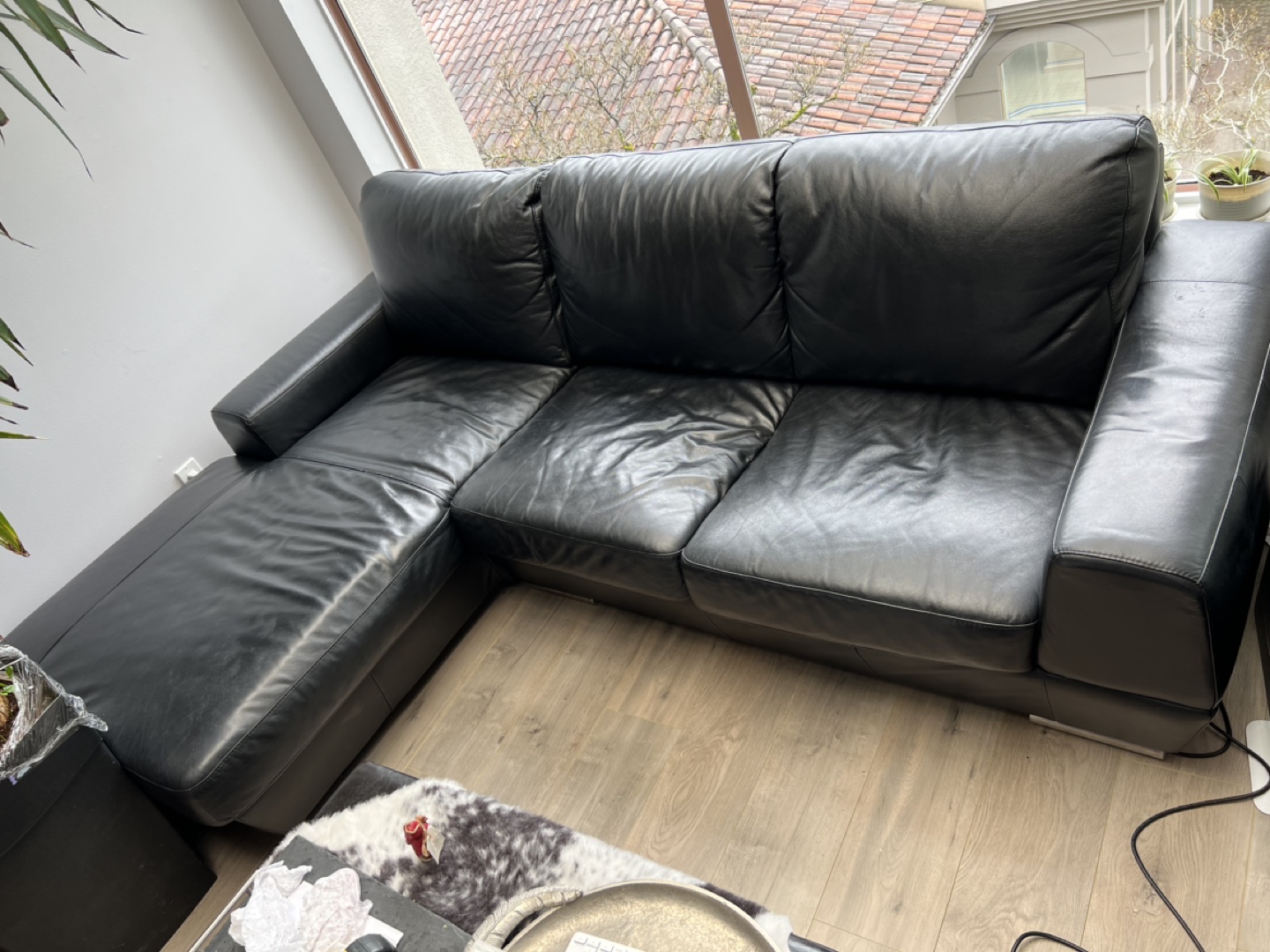 Leather Sectional Couch