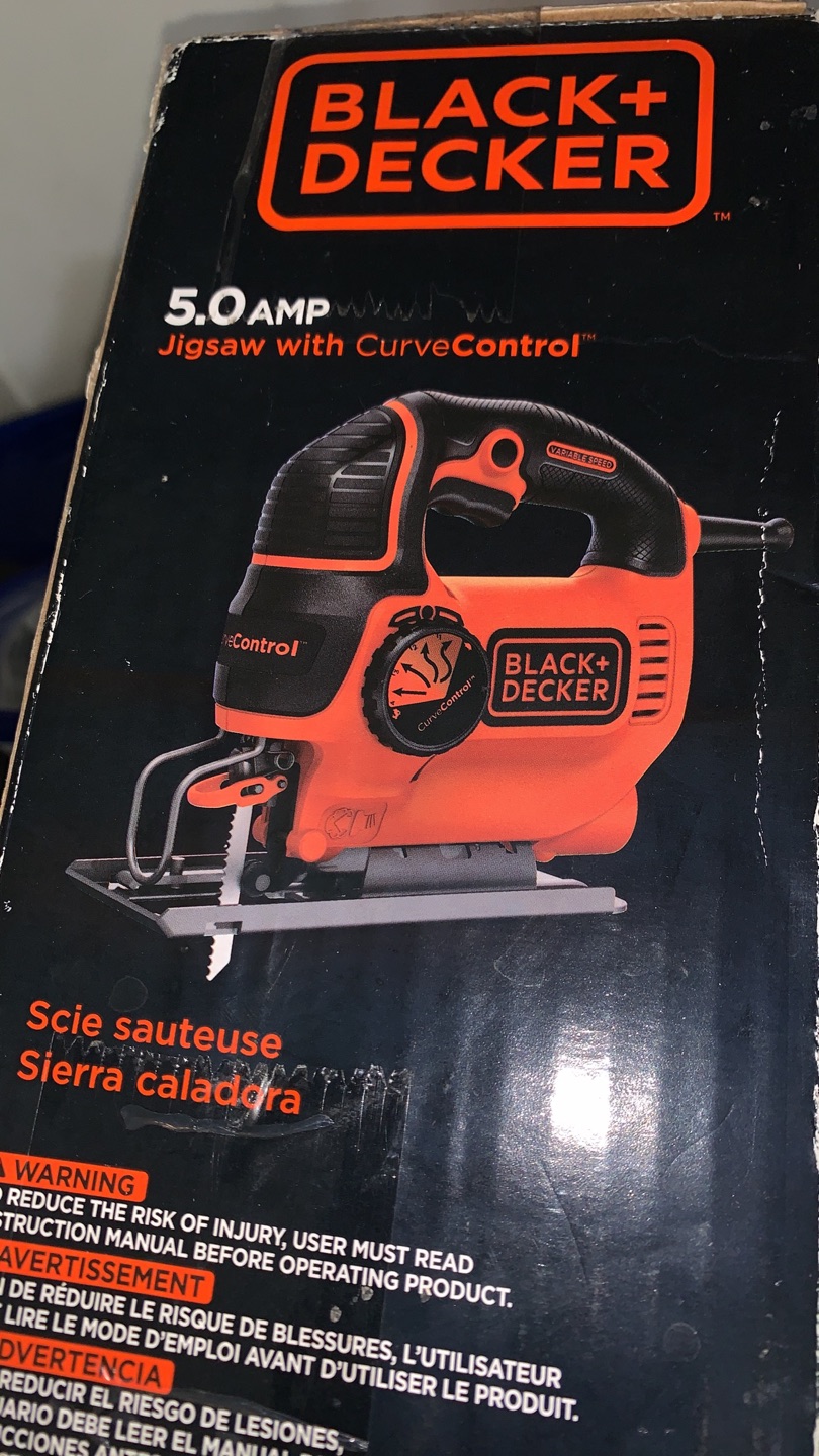 Black and decker jigsaw