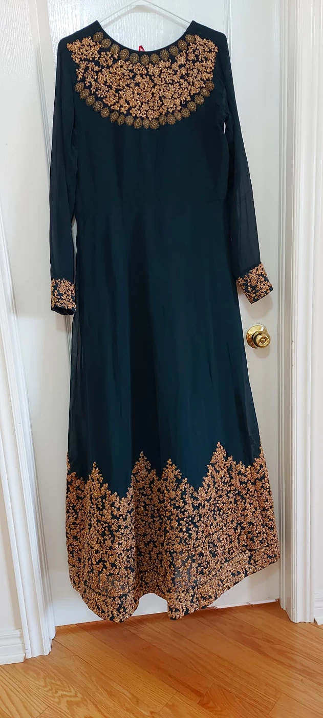 beautiful long dress indian style long gown - photo 5