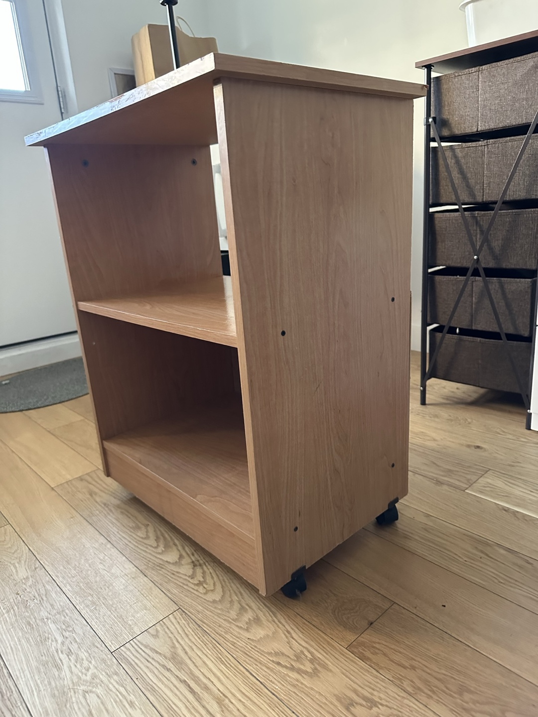 A wooden cabinet