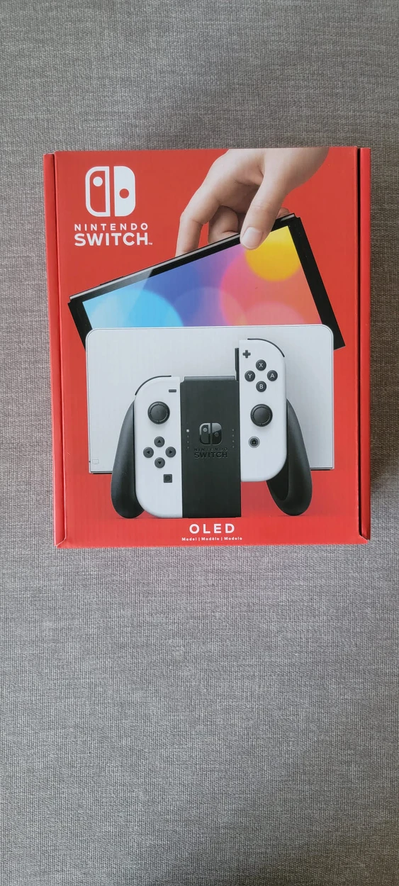 New sealed nintendo switch thumbnail