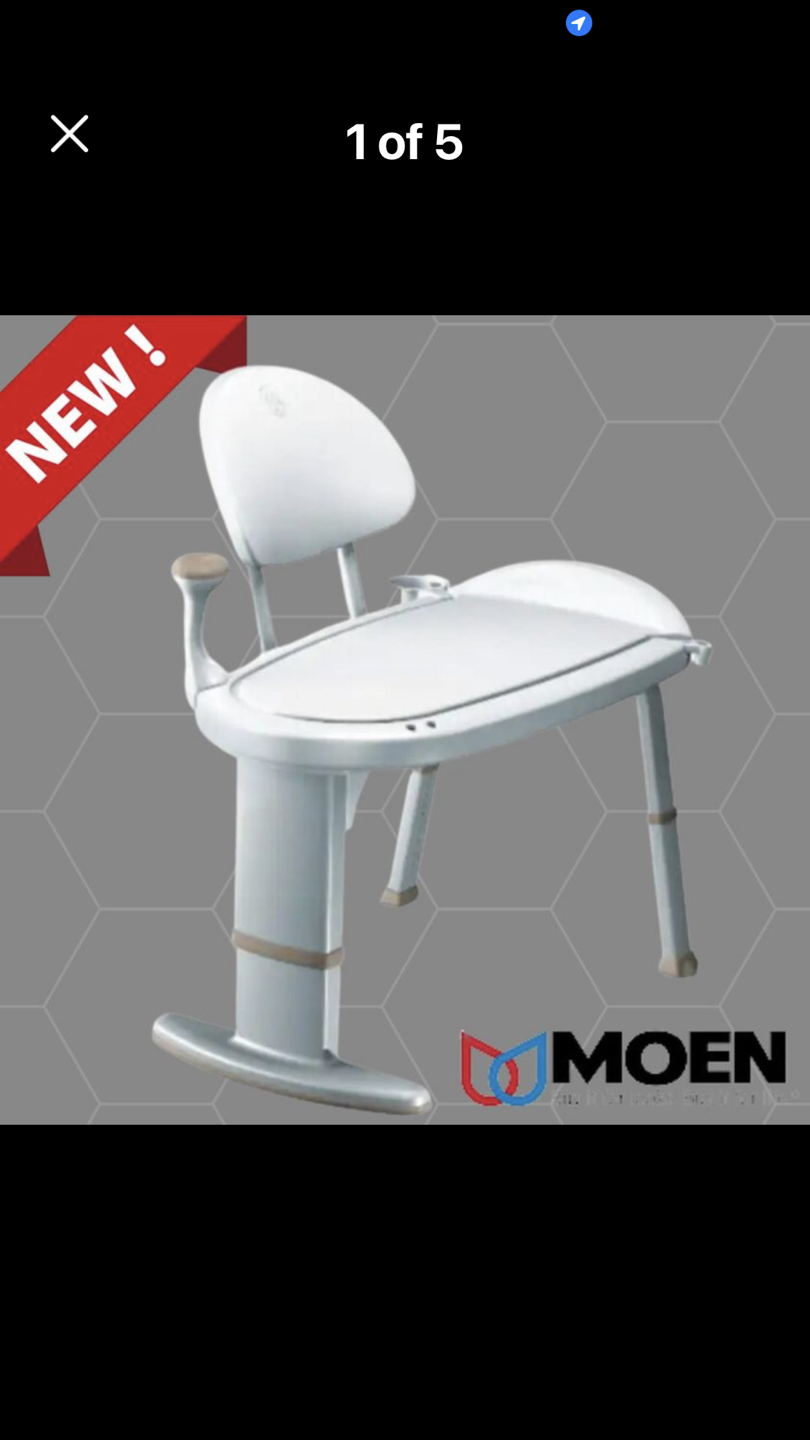 *NEW IN BOX Moen® Premium BATH/SHOWER Transfer Bench