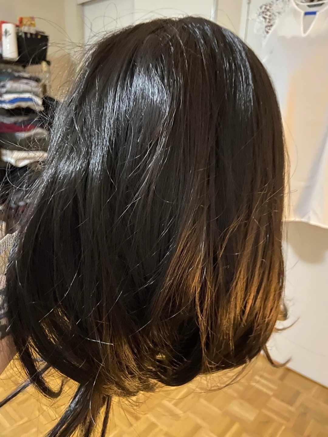 short black hair wig thumbnail