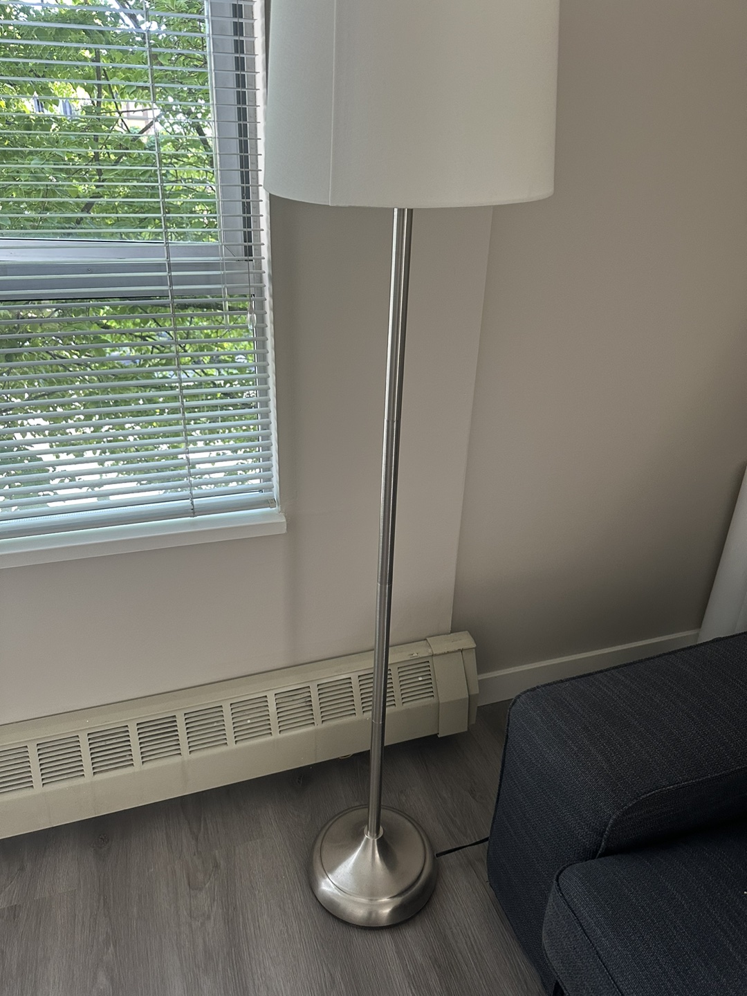 Adesso Brooke Floor Lamp in Brushed Steel - photo 3