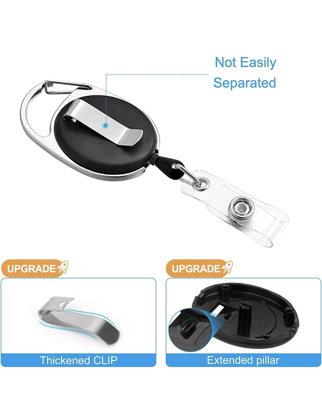 5 Pack Heavy Duty Retractable Badge image indicator(4)