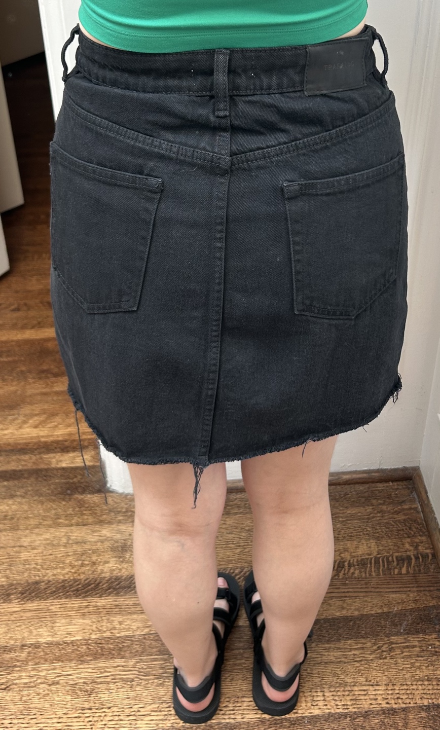 Zara denim mini skirt - photo 2