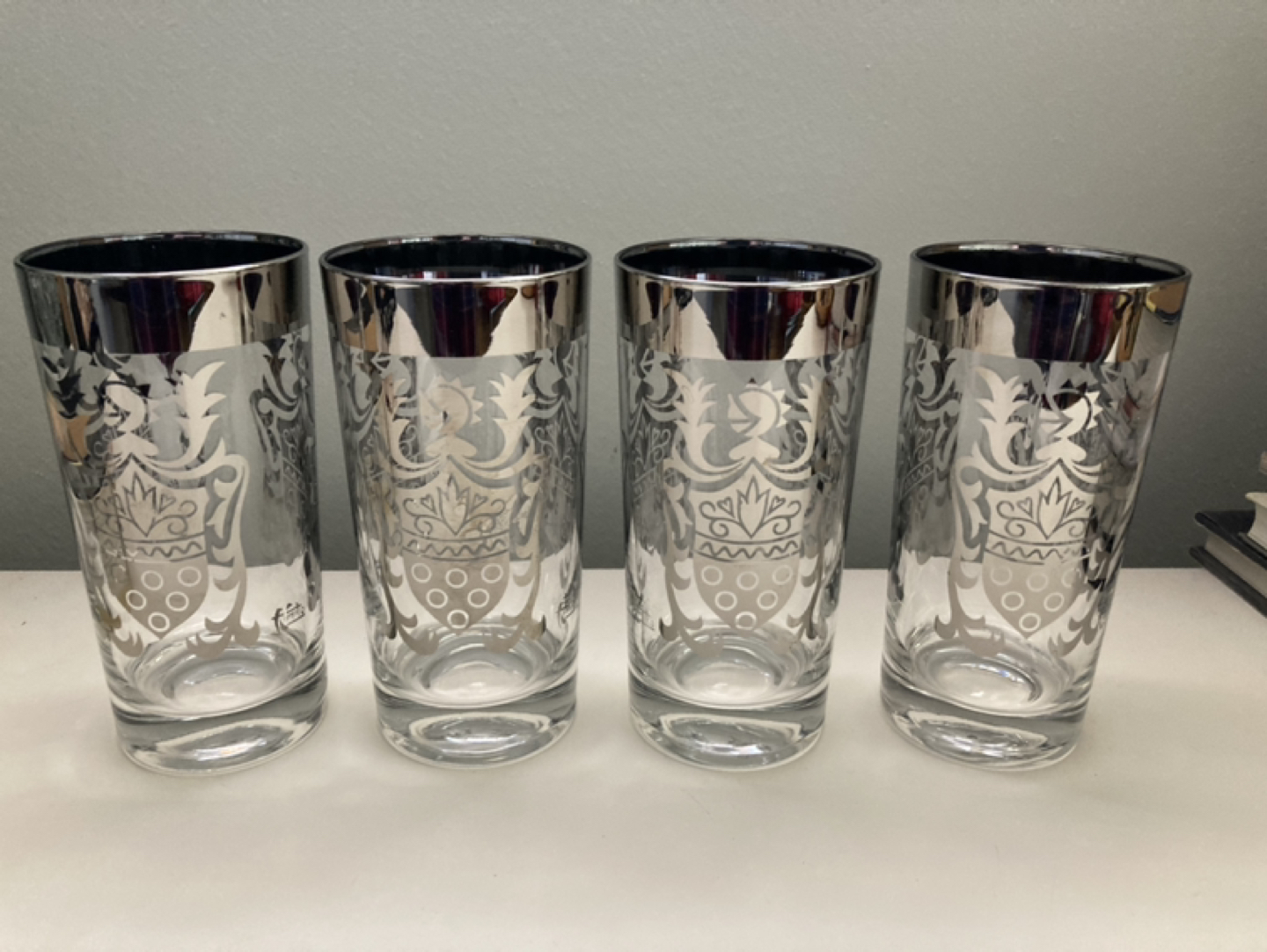 Vintage Silver Knight Tumblers thumbnail