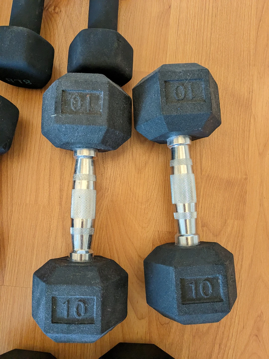 Home Gym Dumbbells, Bands, Sliders and Mat - photo 4