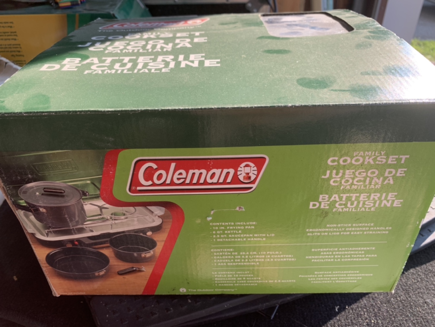 Coleman camping cook set