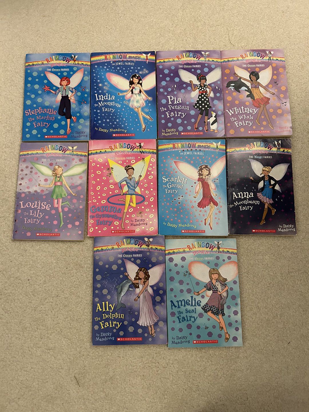 Rainbow magic fairy books