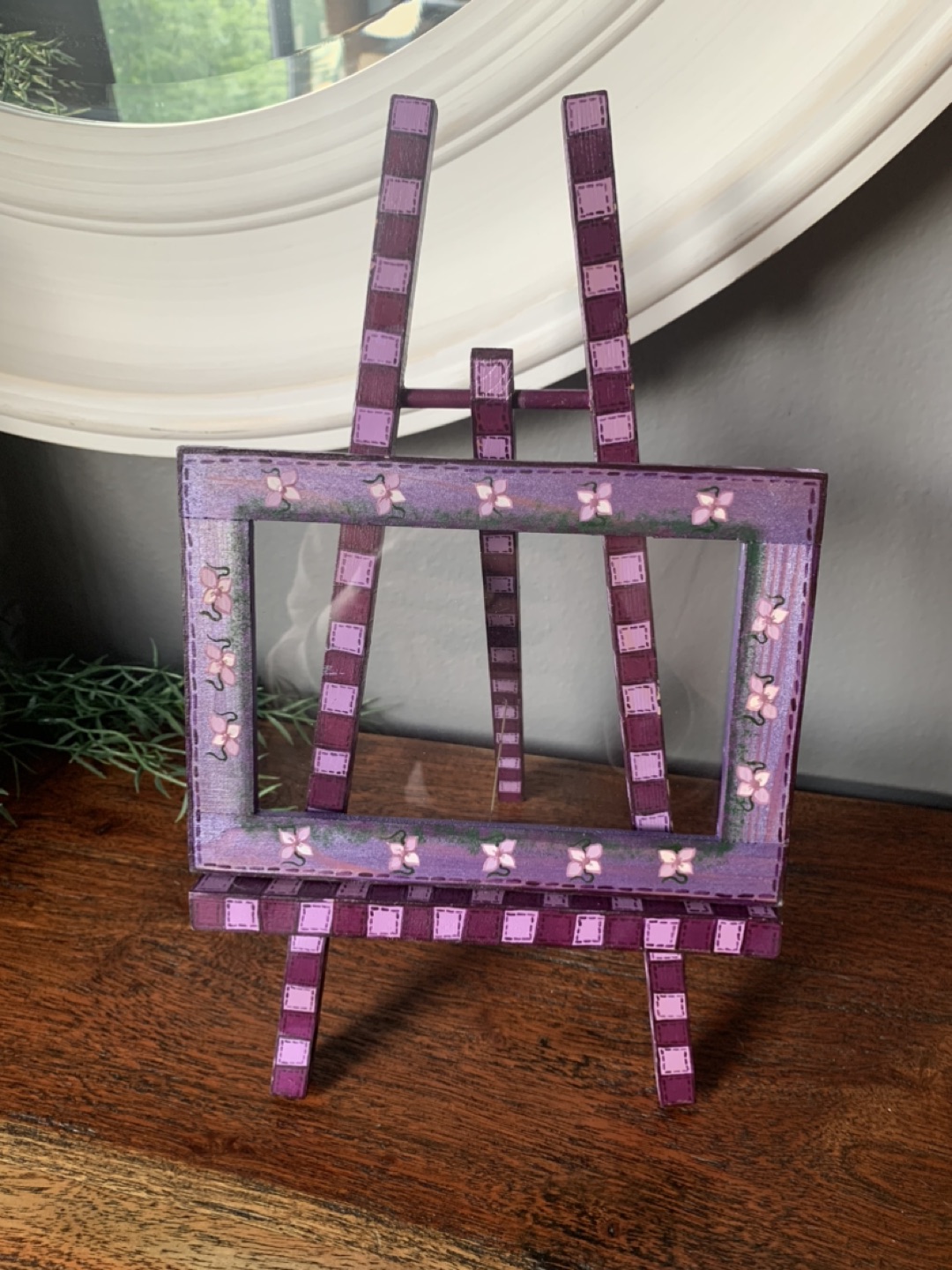 Hand painted 4x4 frame