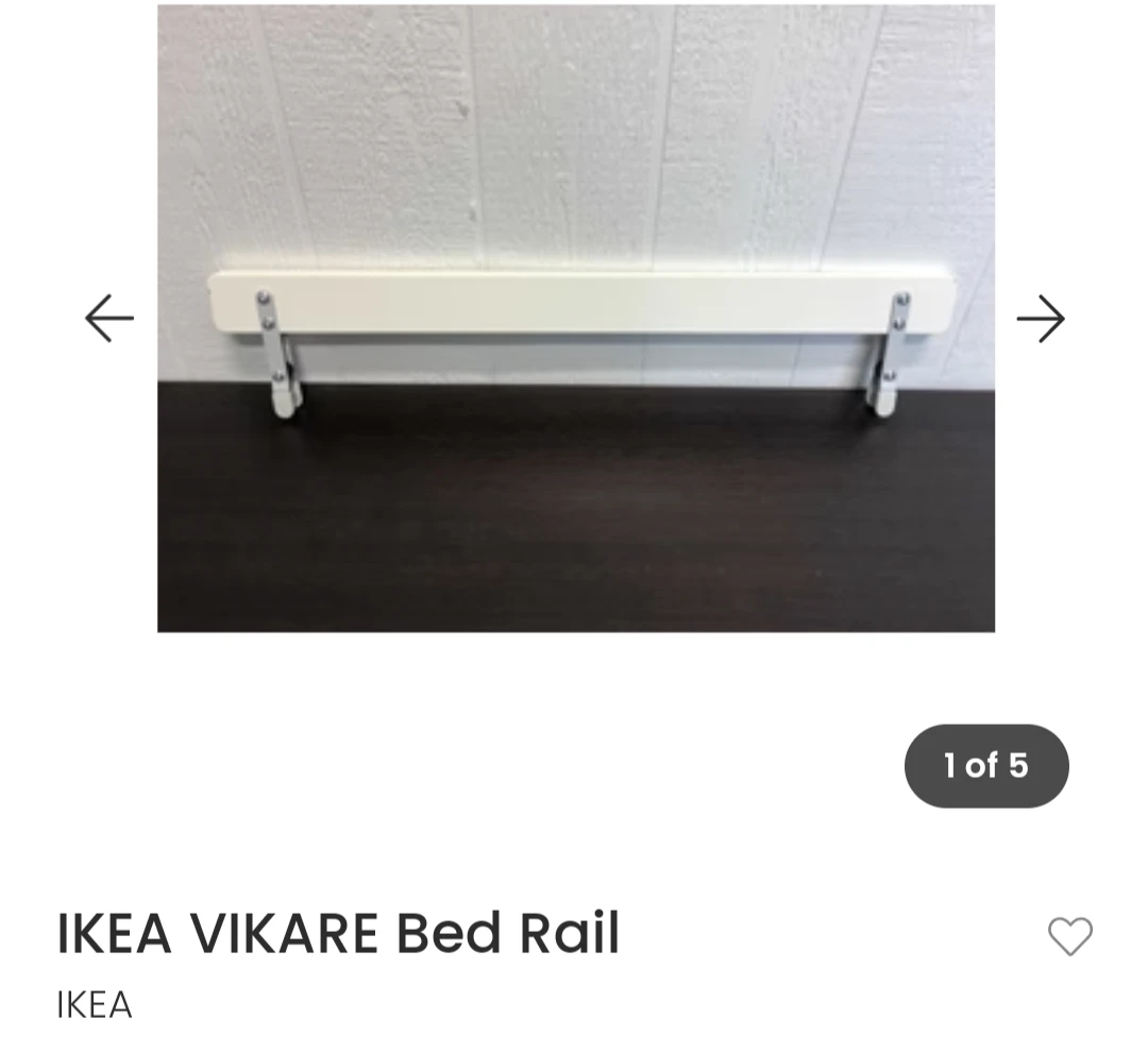 used good condition bed rail for toddlers